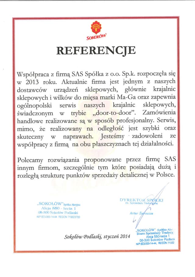 Sokołów S.A.